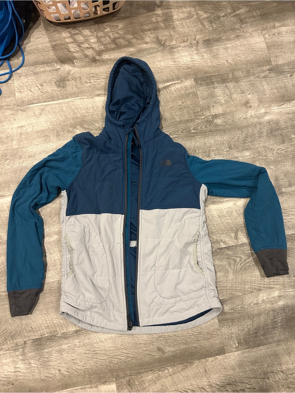 The North Face Navy Hooded Women's Insulated Jacket